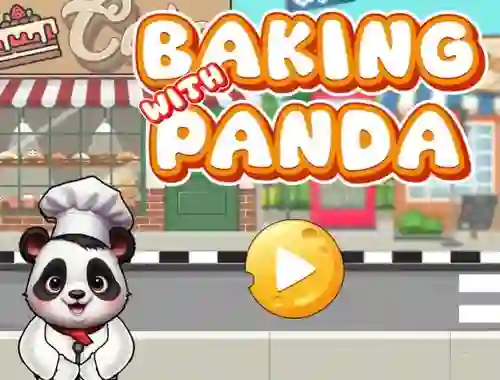 Gra Baking With Panda w Internecie