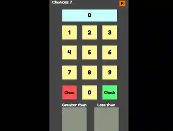 Gra Guess The Number 2 w Internecie