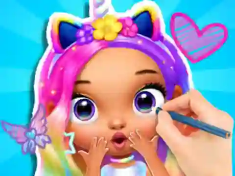 Gra Coloring Book: Fashion Barbie Princess w Internecie