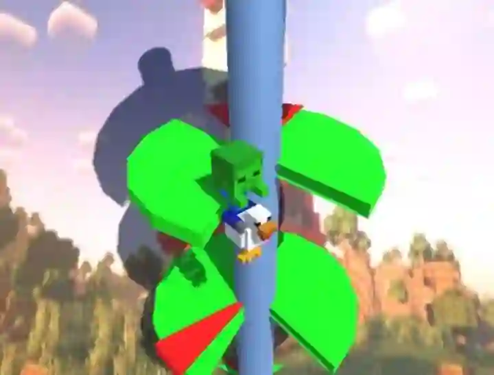 Gra Chicken Jockey Helix Jump w Internecie