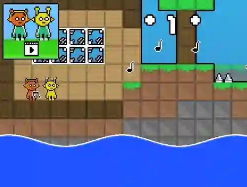 Gra Sprunki vs MCCraft w Internecie