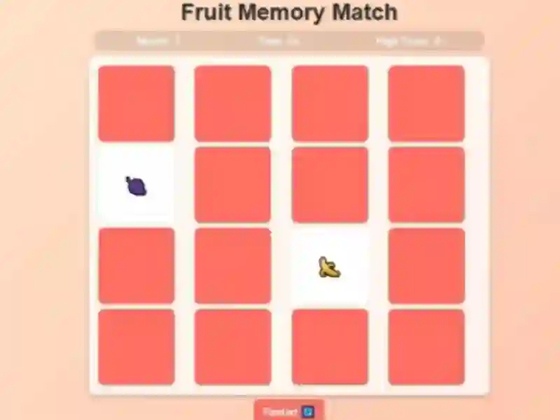 Gra Fruit Memory Match w Internecie