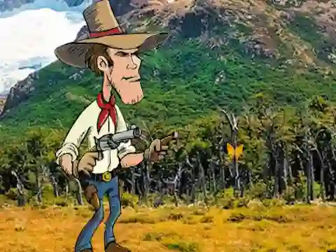 Gra Cowboy Discovers Fortune Pot w Internecie