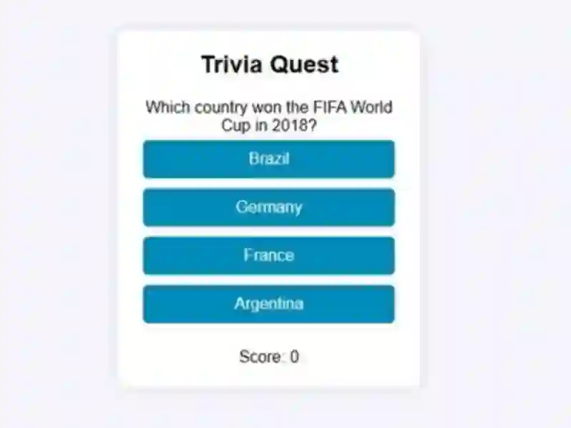 Gra Trivia Quest w Internecie