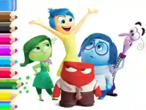 Gra Coloring Book: Inside Out w Internecie
