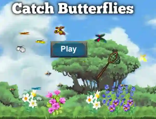 Gra Catch Butterflies w Internecie