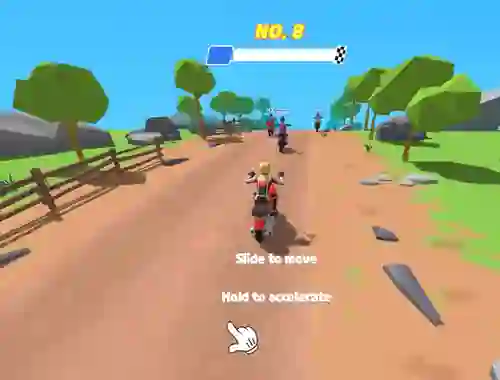 Gra Moto Attack Bike Racing w Internecie