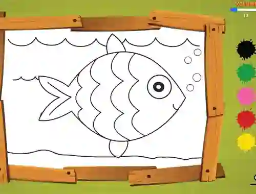 Gra Kids Colour Game w Internecie