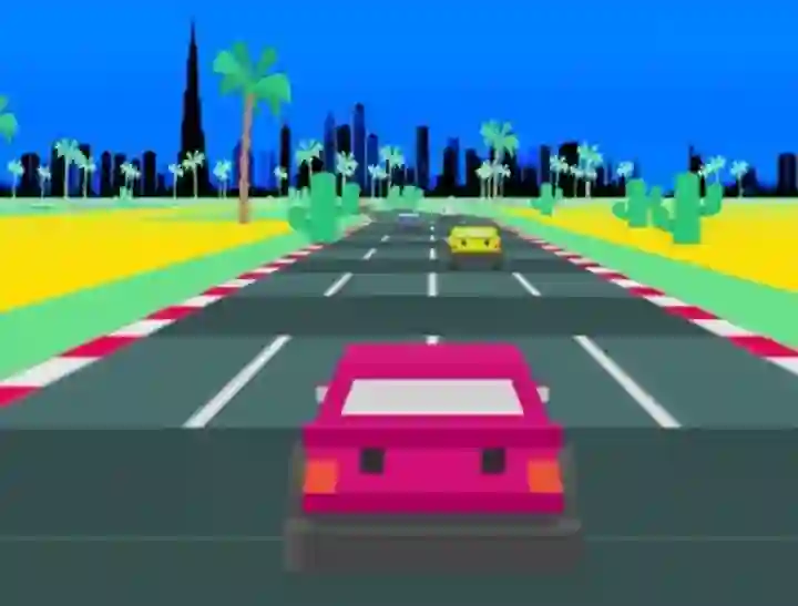 Gra Dubai Race w Internecie