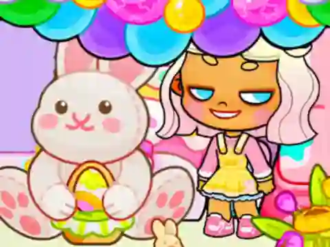 Gra Jigsaw Puzzle: Avatar World Easter Party w Internecie