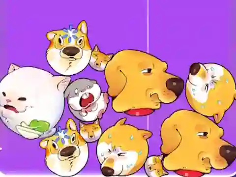 Gra Merge Memes w Internecie