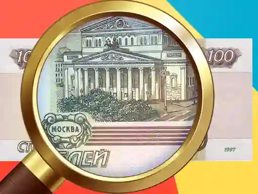 Gra Money Detector Russian Ruble w Internecie