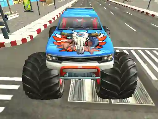 Gra Monster Truck City Parking w Internecie