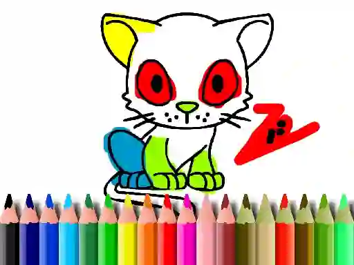 Gra Back To School: Cat Coloring w Internecie