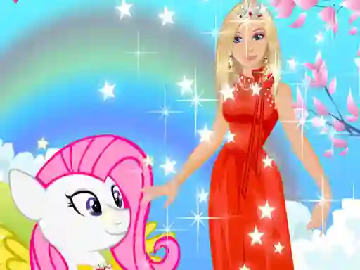 Gra Barbie and Pony Dressup w Internecie