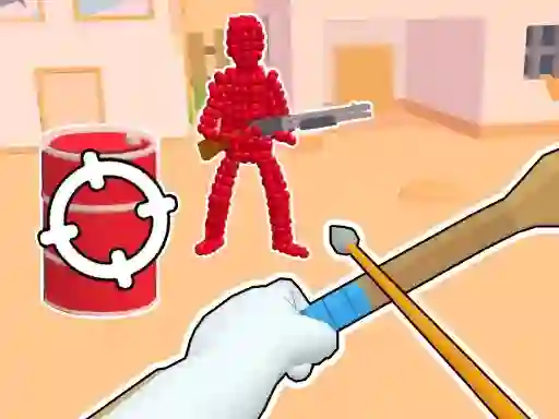 Gra Stickman Archer: Shooting Arrows at Reds w Internecie