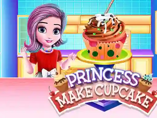 Gra Princess Make Cup Cake w Internecie