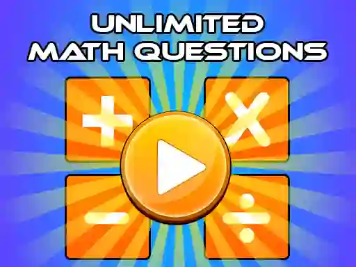 Gra Unlimited Math Questions w Internecie