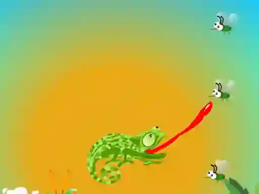 Gra Chameleon Want Eat w Internecie