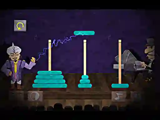 Gra Logical Theatre Tower of Hanoi w Internecie