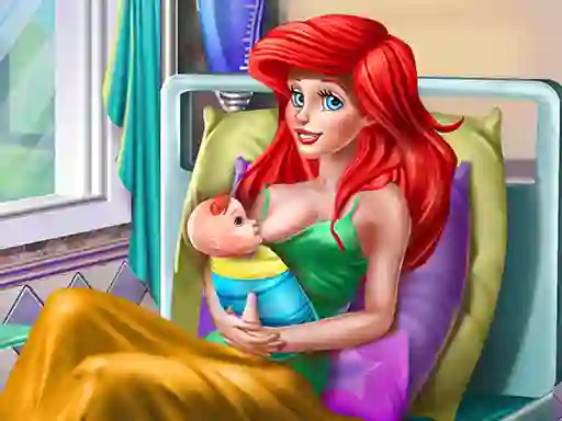 Gra Princess Mermaid Mommy Birth w Internecie