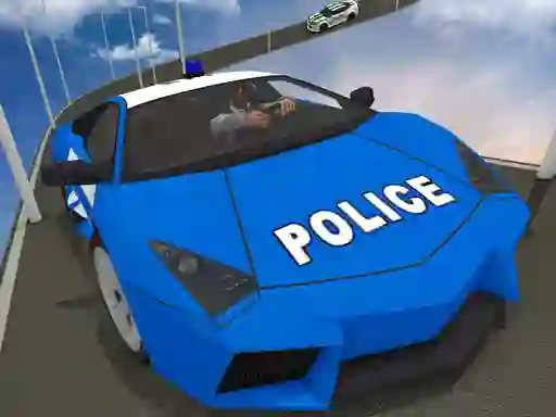 Gra Impossible Police Car Track w Internecie