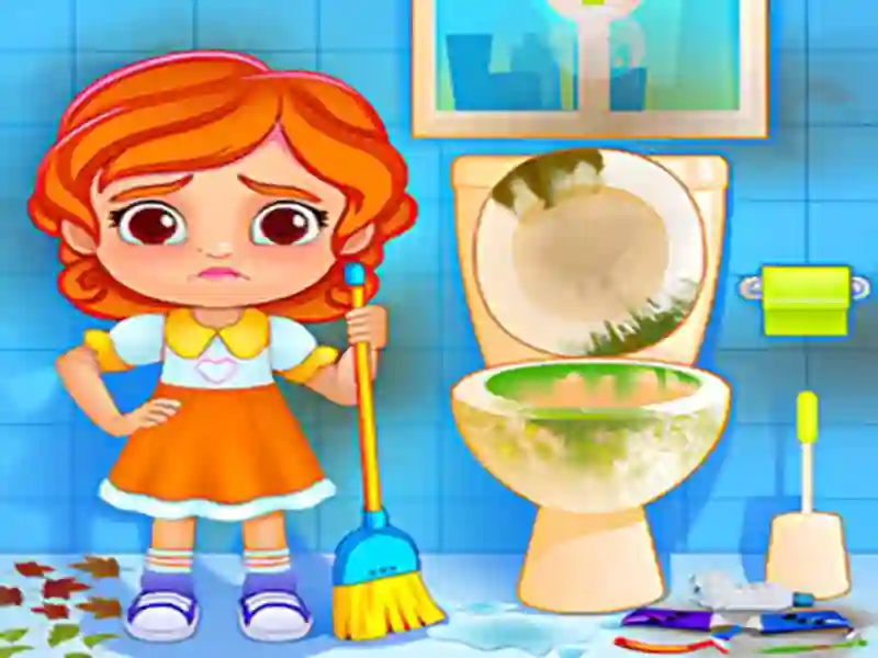 Gra Kids House Cleanup w Internecie
