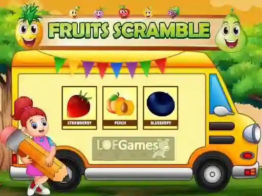 Gra Fruits Scramble w Internecie