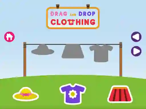 Gra Drag and Drop Clothing w Internecie