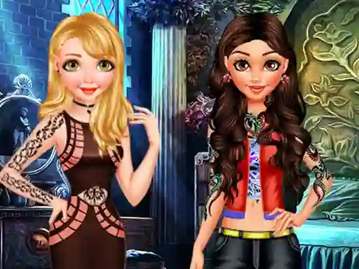 Gra Princess Bad Girls Makeover w Internecie