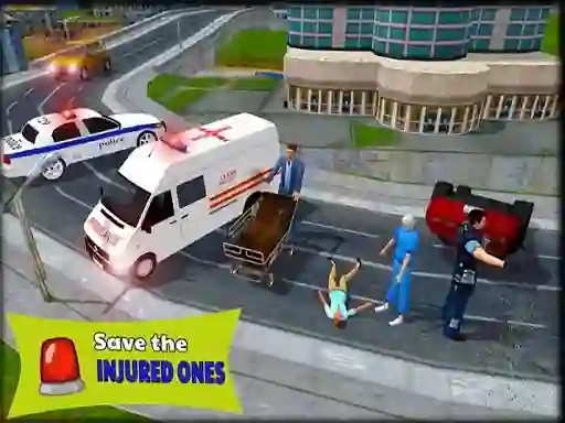 Gra Ambulance Rescue Driver Simulator 2018 w Internecie