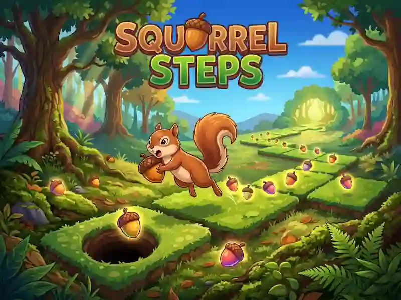 Gra Squirel Steps w Internecie