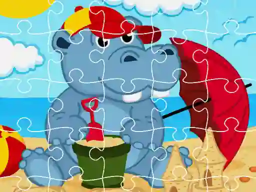 Gra Hippo Jigsaw w Internecie