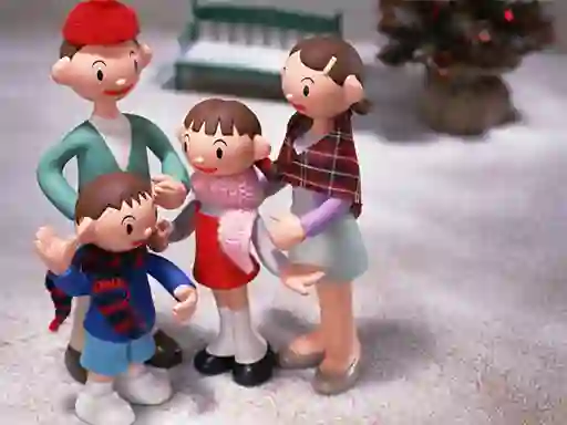 Gra Christmas Clay Doll Puzzle w Internecie