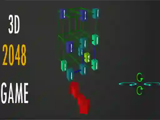 Gra 2048 - 3D w Internecie
