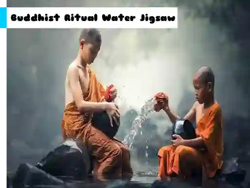 Gra Buddhist Ritual Water Jigsaw w Internecie