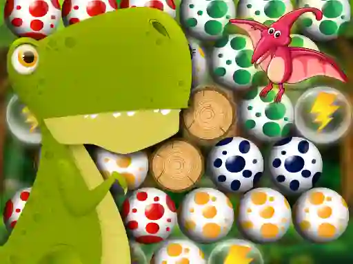 Gra Egg Shooter: Bubble Dinosaur w Internecie