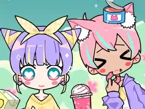 Gra Cute Girl Avatar Maker w Internecie