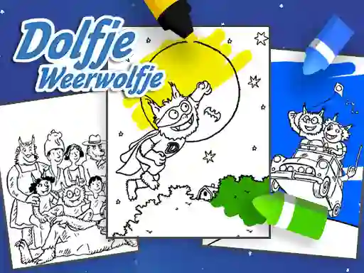 Gra Coloring Alfie The Werewolf w Internecie
