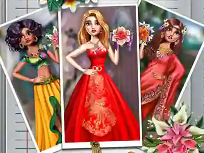 Gra Exotic Wedding Looks w Internecie