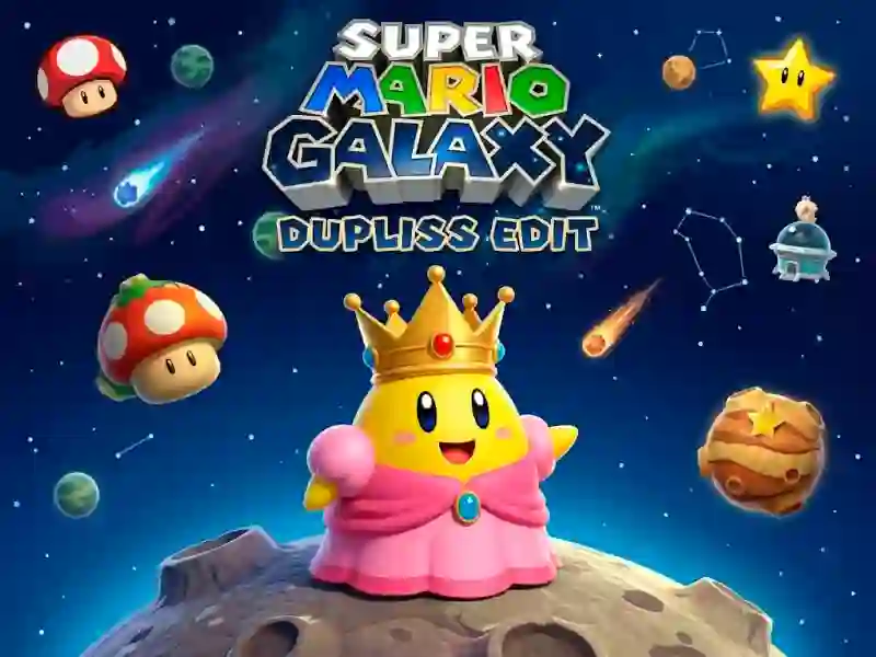 Gra Super Mario Galaxy w Internecie