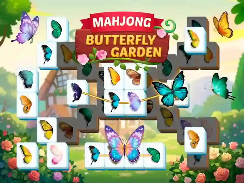 Gra Mahjong Butterfly Garden w Internecie