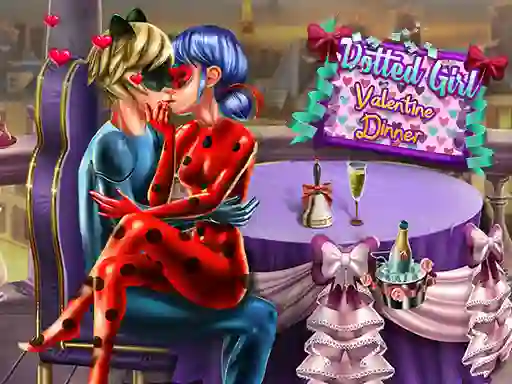Gra Dotted Girl Valentine Dinner w Internecie
