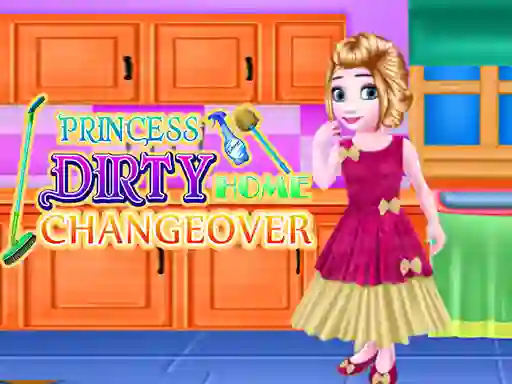 Gra Princess Dirty Home Changeover w Internecie