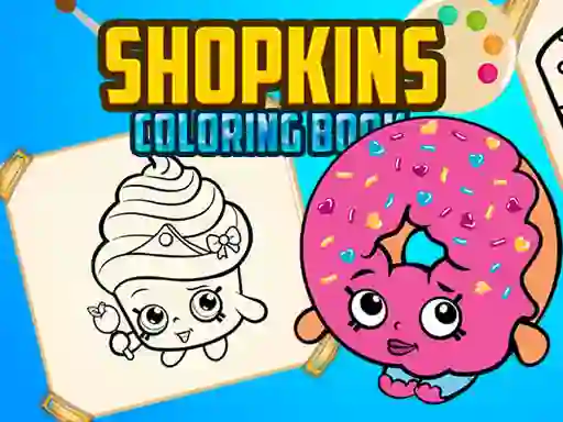 Gra Shopkins Coloring Book w Internecie