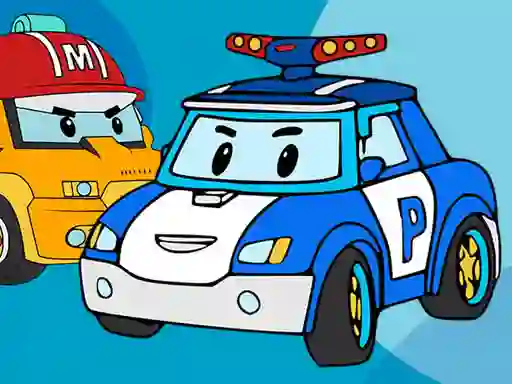 Gra Robocar Coloring Book w Internecie