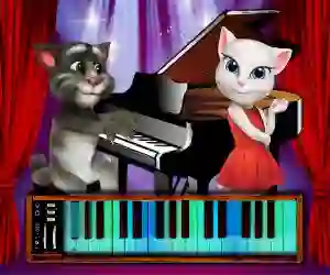Gra Talking Tom Piano Time w Internecie