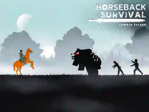 Gra Horseback Survival Zombies Escape w Internecie