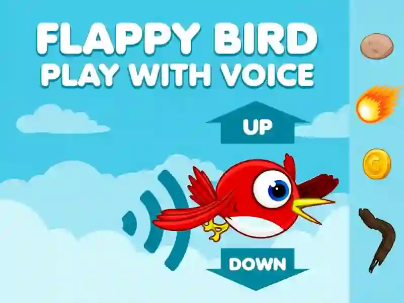 Gra Flappy Bird Play with Voice w Internecie