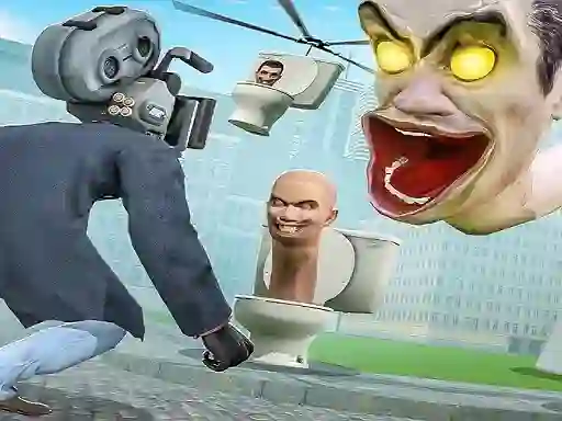 Gra Skibidi Toilet TopDown Survival w Internecie